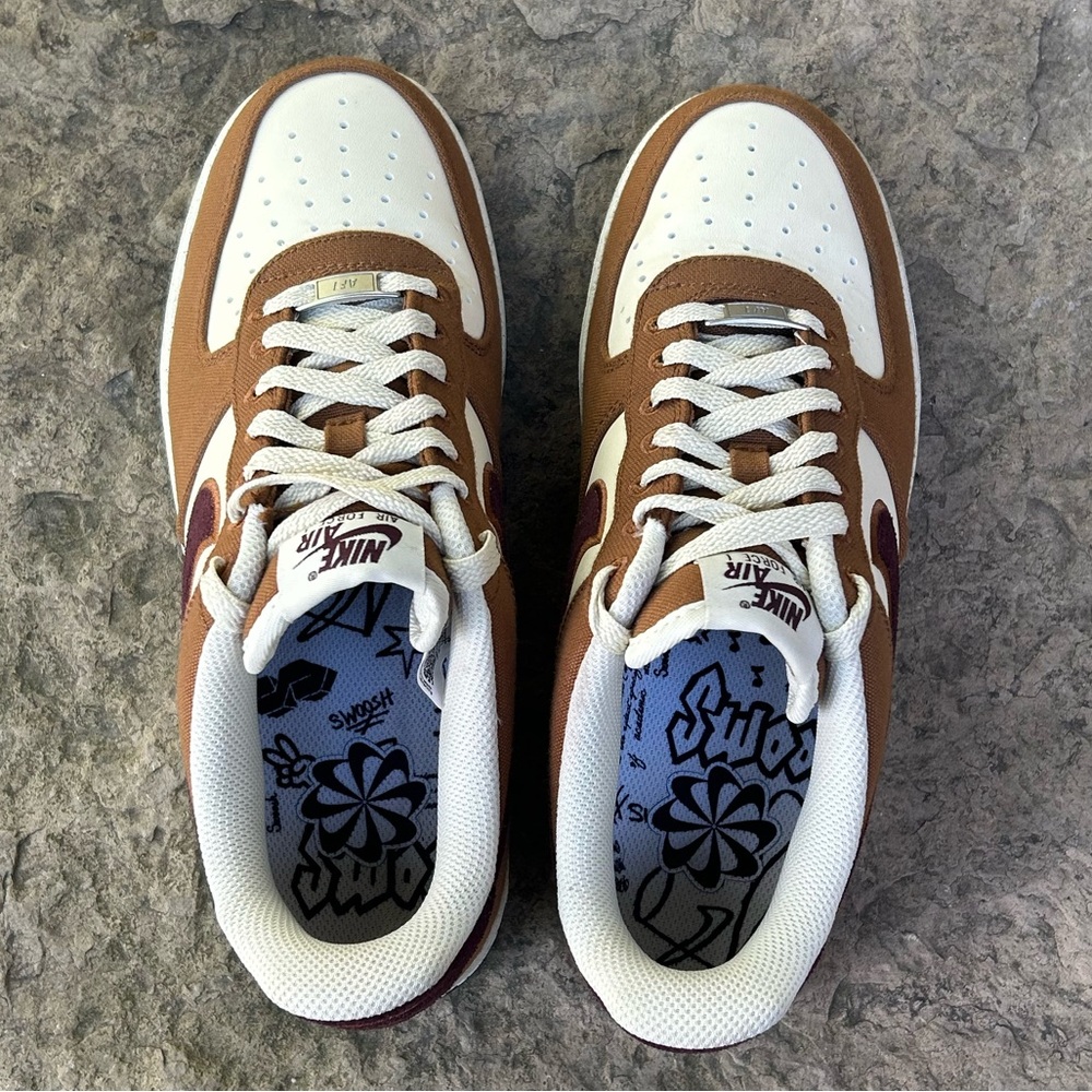 NIKE Air Force 1 Low '07 LV8 "Notebook Doodle Pack" Women’s size 10-NWOT - Picture 5 of 8